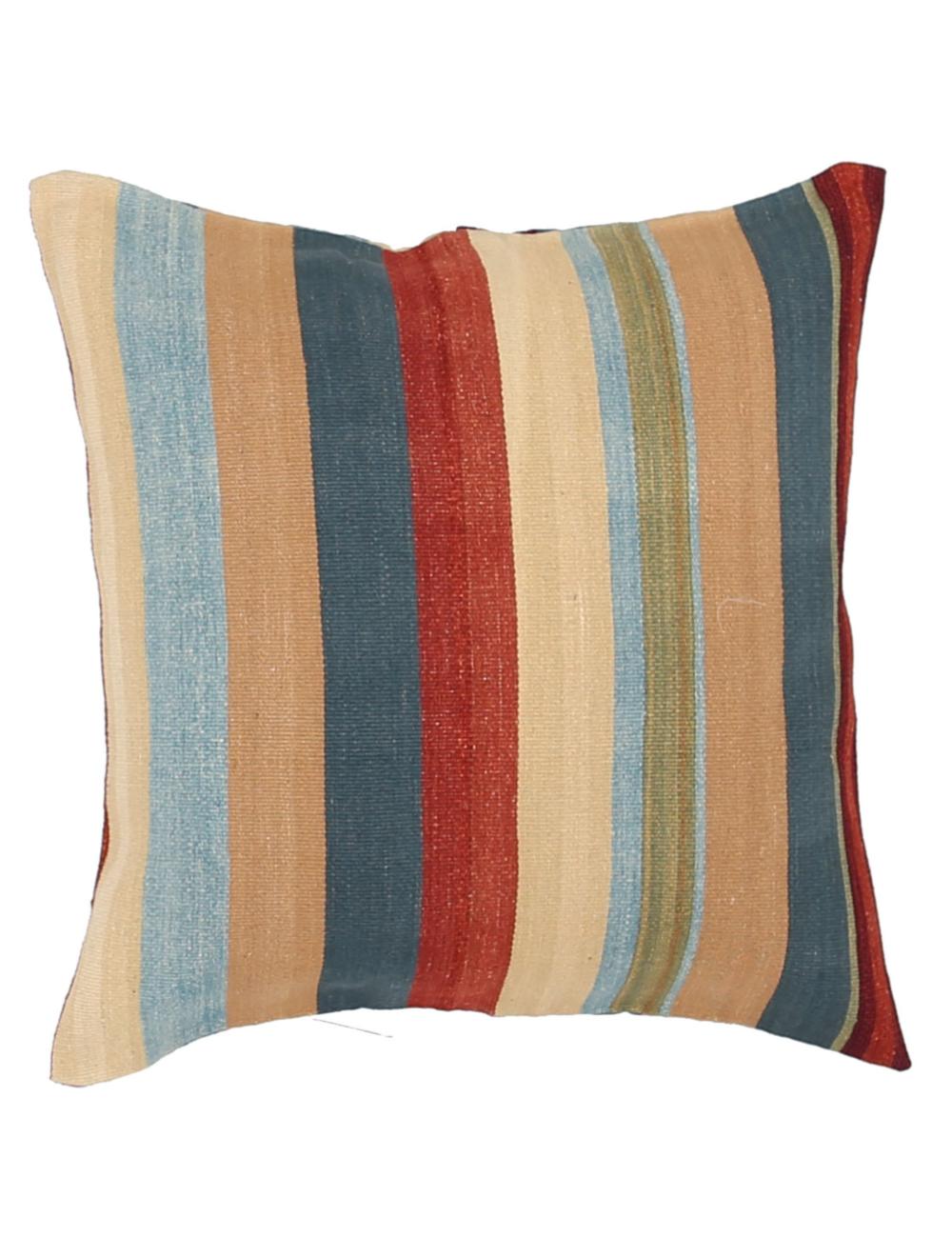 Pillows 2' 5" X 2' 5" Hand-Woven Wool Pillow 2' 5" X 2' 5" (74 X 74) / Multi / Multi