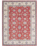 Sultanabad 9'2'' X 11'10'' Hand-Knotted Wool Rug 9'2'' x 11'10'' (275 X 355) / Red / Ivory