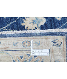 Sultanabad 4'9'' X 6'7'' Hand-Knotted Wool Rug 4'9'' x 6'7'' (143 X 198) / Blue / Ivory