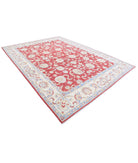 Sultanabad 8'10'' X 12'0'' Hand-Knotted Wool Rug 8'10'' x 12'0'' (265 X 360) / Red / Ivory