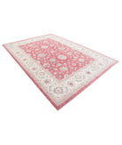 Sultanabad 8'1'' X 11'1'' Hand-Knotted Wool Rug 8'1'' x 11'1'' (243 X 333) / Pink / Ivory