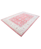 Sultanabad 8'1'' X 11'1'' Hand-Knotted Wool Rug 8'1'' x 11'1'' (243 X 333) / Pink / Ivory