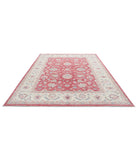 Sultanabad 8'1'' X 11'1'' Hand-Knotted Wool Rug 8'1'' x 11'1'' (243 X 333) / Pink / Ivory