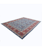 Sultanabad 8'11'' X 11'8'' Hand-Knotted Wool Rug 8'11'' x 11'8'' (268 X 350) / Red / Blue