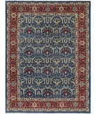 Sultanabad 8'11'' X 11'8'' Hand-Knotted Wool Rug 8'11'' x 11'8'' (268 X 350) / Red / Blue