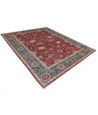 Sultanabad 6'6'' X 9'8'' Hand-Knotted Wool Rug 6'6'' x 9'8'' (195 X 290) / Blue / Red