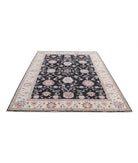 Sultanabad 5'11'' X 8'4'' Hand-Knotted Wool Rug 5'11'' x 8'4'' (178 X 250) / Ivory / Black