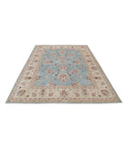 Sultanabad 6'5'' X 7'9'' Hand-Knotted Wool Rug 6'5'' x 7'9'' (193 X 233) / Ivory / Blue