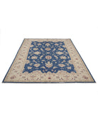 Sultanabad 5'6'' X 7'7'' Hand-Knotted Wool Rug 5'6'' x 7'7'' (165 X 228) / Ivory / Blue