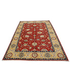 Sultanabad 5'9'' X 8'0'' Hand-Knotted Wool Rug 5'9'' x 8'0'' (173 X 240) / Gold / Red