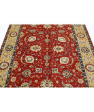 Sultanabad 5'9'' X 8'0'' Hand-Knotted Wool Rug 5'9'' x 8'0'' (173 X 240) / Gold / Red