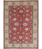 Sultanabad 5'9'' X 8'0'' Hand-Knotted Wool Rug 5'9'' x 8'0'' (173 X 240) / Gold / Red