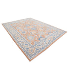 Sultanabad 8'11'' X 11'8'' Hand-Knotted Wool Rug 8'11'' x 11'8'' (268 X 350) / Orange / Beige