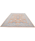 Sultanabad 8'11'' X 11'8'' Hand-Knotted Wool Rug 8'11'' x 11'8'' (268 X 350) / Orange / Beige