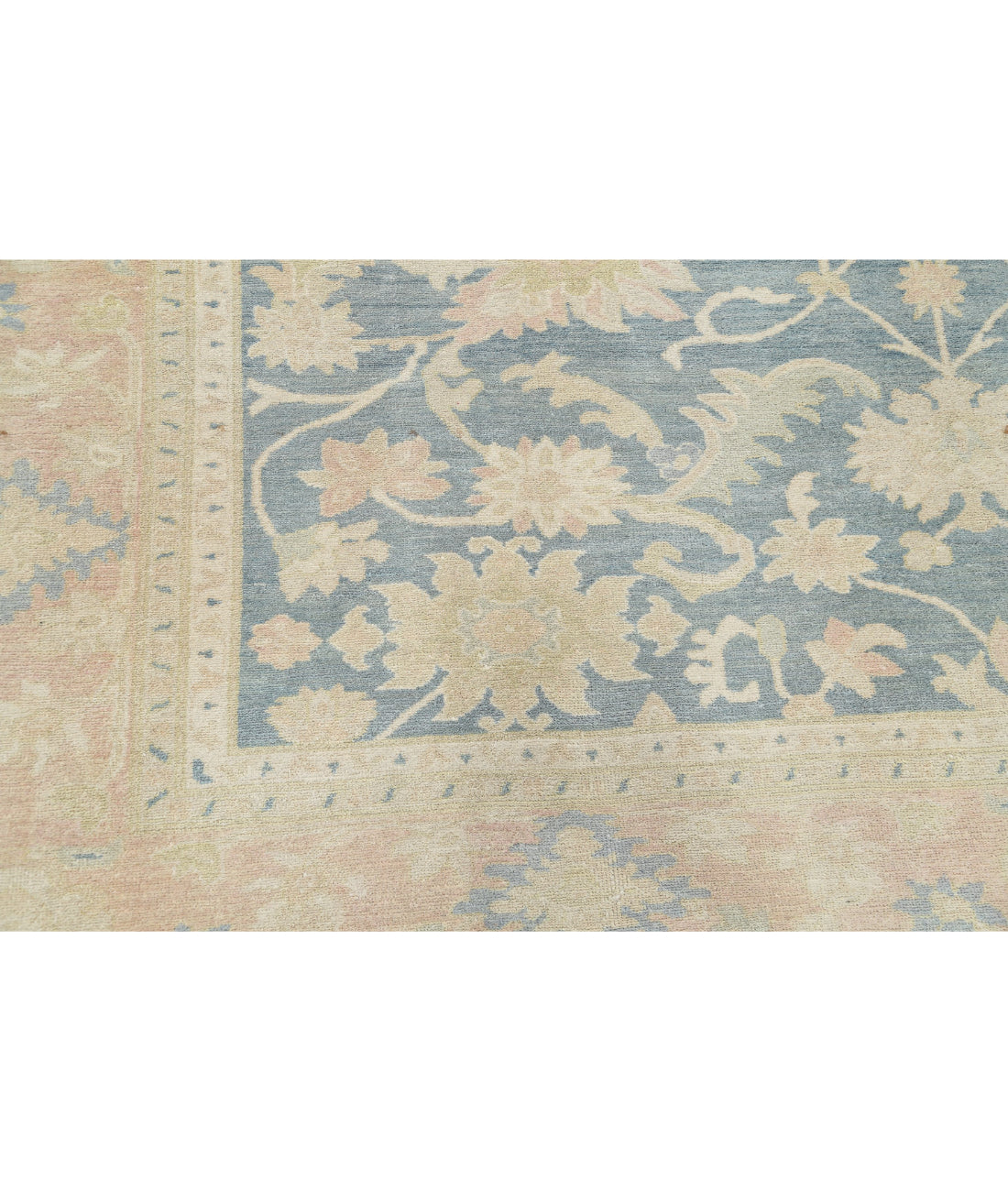 Sultanabad 7'11'' X 10'7'' Hand-Knotted Wool Rug 7'11'' x 10'7'' (238 X 318) / Blue / Pink