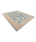 Sultanabad 9'9'' X 11'11'' Hand-Knotted Wool Rug 9'9'' x 11'11'' (293 X 358) / Blue / Rust