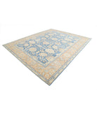 Sultanabad 9'9'' X 11'11'' Hand-Knotted Wool Rug 9'9'' x 11'11'' (293 X 358) / Blue / Rust