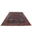 Mahal 8'6'' X 11'6'' Hand-Knotted Wool Rug 8'6'' x 11'6'' (255 X 345) / Blue / Red