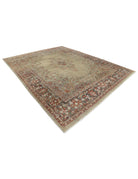 Tabriz 9' 10" X 12' 8" Hand-Knotted Wool Rug 9' 10" X 12' 8" (300 X 386) / Taupe / Grey