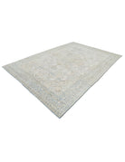 Tabriz 8' 2" X 11' 8" Hand-Knotted Wool Rug 8' 2" X 11' 8" (249 X 356) / Ivory / Grey