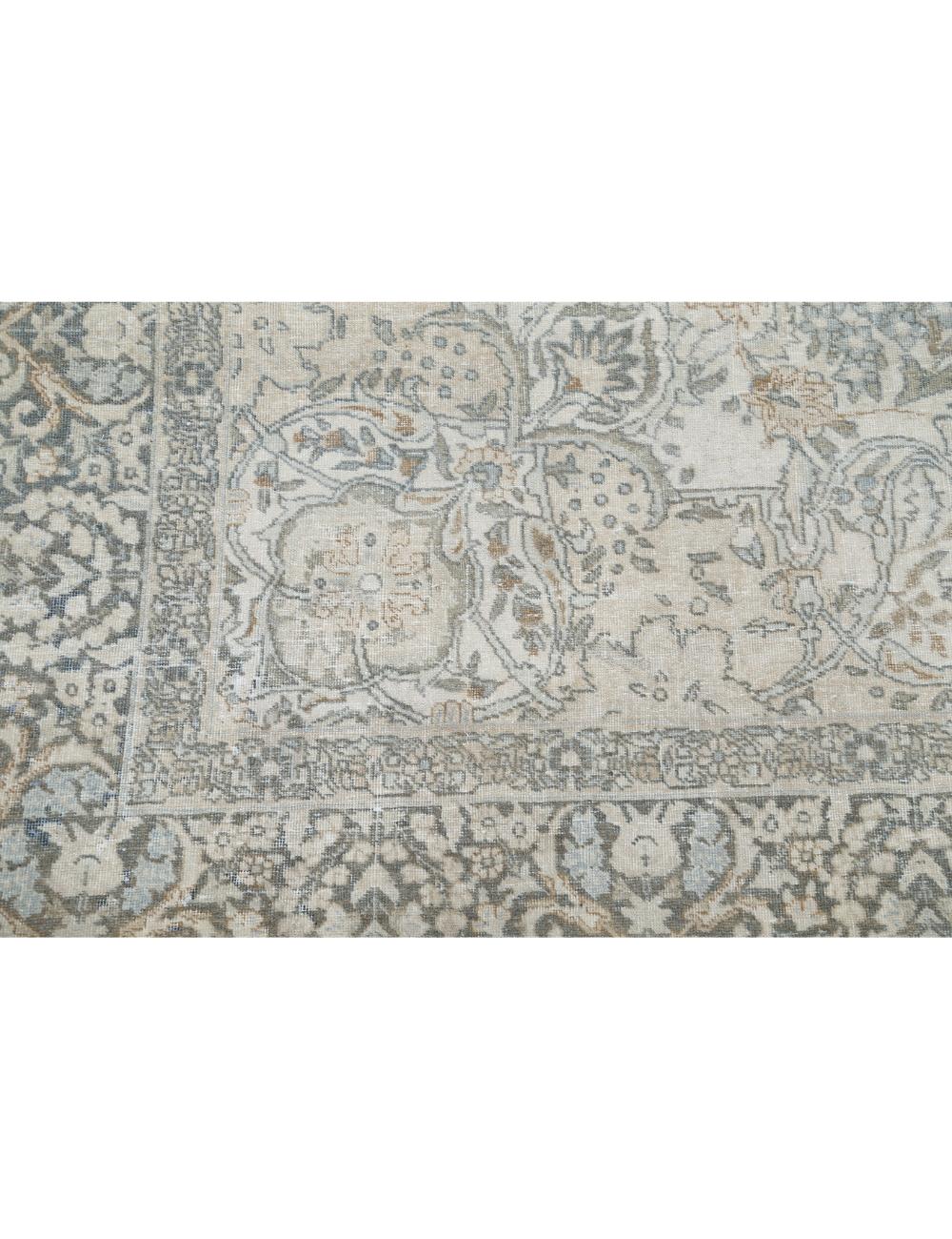 Tabriz 8' 2" X 11' 8" Hand-Knotted Wool Rug 8' 2" X 11' 8" (249 X 356) / Ivory / Grey