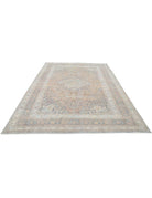 Tabriz 7' 10" X 11' 8" Hand-Knotted Wool Rug 7' 10" X 11' 8" (239 X 356) / Rust / Blue