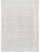 Tabriz 8' 9" X 12' 1" Hand-Knotted Wool Rug 8' 9" X 12' 1" (267 X 368) / Ivory / Blue