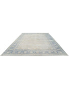 Tabriz 10' 9" X 14' 4" Hand-Knotted Wool Rug 10' 9" X 14' 4" (328 X 437) / Beige / Blue