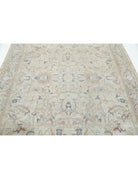 Tabriz 6' 5" X 9' 7" Hand-Knotted Wool Rug 6' 5" X 9' 7" (196 X 292) / Ivory / Grey