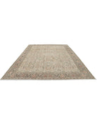 Tabriz 9' 11" X 12' 9" Hand-Knotted Wool Rug 9' 11" X 12' 9" (302 X 389) / Taupe / Brown