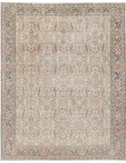 Tabriz 9' 11" X 12' 9" Hand-Knotted Wool Rug 9' 11" X 12' 9" (302 X 389) / Taupe / Brown