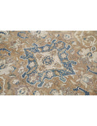 Tabriz 9' 4" X 11' 9" Hand-Knotted Wool Rug 9' 4" X 11' 9" (284 X 358) / Tan / Blue