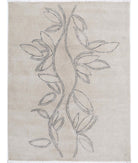 Texture 4'7'' X 6'1'' Hand-Knotted Wool Rug 4'7'' x 6'1'' (138 X 183) / Beige / Grey