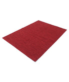 Vista 4'6'' X 6'3'' Hand-Knotted Wool Rug 4'6'' x 6'3'' (135 X 188) / Red / N/A