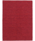 Vista 4'6'' X 6'3'' Hand-Knotted Wool Rug 4'6'' x 6'3'' (135 X 188) / Red / N/A