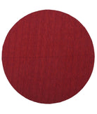 Vista 9'6'' X 9'8'' Hand-Knotted Wool Rug 9'6'' x 9'8'' (285 X 290) / Red / Red