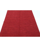 Vista 4'6'' X 6'2'' Power-Loomed Wool Rug 4'6'' x 6'2'' (135 X 185) / Red / Red