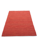 Vista 3'3'' X 5'1'' Hand-Knotted Wool Rug 3'3'' x 5'1'' (98 X 153) / Red / N/A