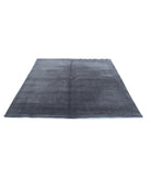 Texture 6'6'' X 6'6'' Hand-Knotted Wool Rug 6'6'' x 6'6'' (195 X 195) / Charcoal / Charcoal