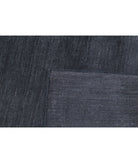 Texture 6'6'' X 6'6'' Hand-Knotted Wool Rug 6'6'' x 6'6'' (195 X 195) / Charcoal / Charcoal