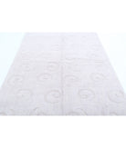 Texture 5'0'' X 7'11'' Hand-Knotted Wool Rug 5'0'' x 7'11'' (150 X 238) / Lilac / Ivory