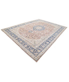 Vintage 9'11'' X 13'3'' Hand-Knotted Wool Rug 9'11'' x 13'3'' (298 X 398) / Taupe / Blue