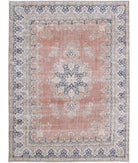 Vintage 9'8'' X 12'11'' Hand-Knotted Wool Rug 9'8'' x 12'11'' (290 X 388) / Taupe / Blue