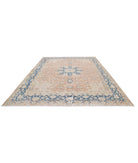 Vintage 9'9'' X 12'11'' Hand-Knotted Wool Rug 9'9'' x 12'11'' (293 X 388) / Ivory / Blue