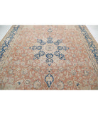 Vintage 9'9'' X 12'11'' Hand-Knotted Wool Rug 9'9'' x 12'11'' (293 X 388) / Ivory / Blue