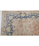 Vintage 9'9'' X 12'11'' Hand-Knotted Wool Rug 9'9'' x 12'11'' (293 X 388) / Ivory / Blue