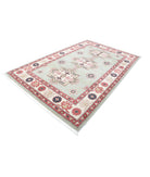 Vista 6'4'' X 9'10'' Power-Loomed Wool Rug 6'4'' x 9'10'' (190 X 295) / Green / Ivory