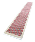 Vista 2'6'' X 16'5'' Power-Loomed Wool Rug 2'6'' x 16'5'' (75 X 493) / Red / Ivory