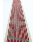 Vista 2'6'' X 16'5'' Power-Loomed Wool Rug 2'6'' x 16'5'' (75 X 493) / Red / Ivory