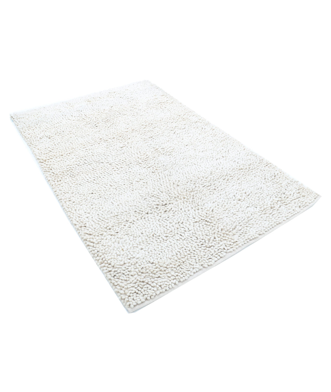 Vista 4'7'' X 6'9'' Hand-Knotted Wool Rug 4'7'' x 6'9'' (138 X 203) / Ivory / Ivory